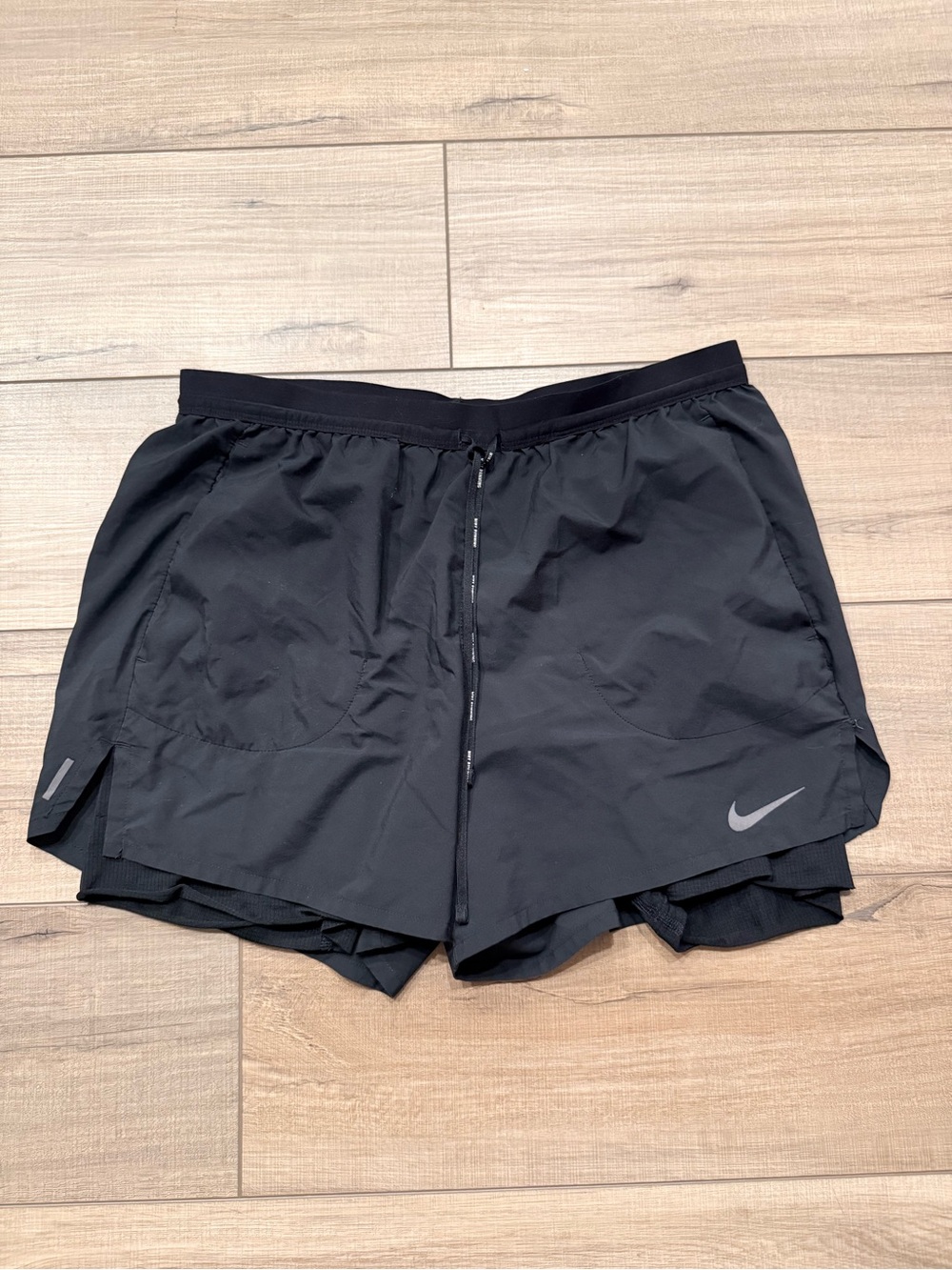 Nike Women’s Black Athletic Running Shorts with Inner Liner